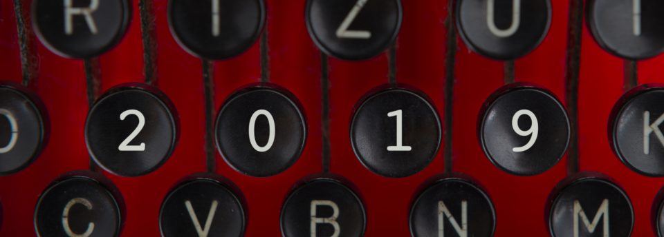 2019 typewriter keys