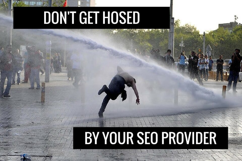 Don't Get Hosed by Bad SEO Service