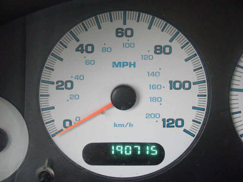 Speedometer and high mileage