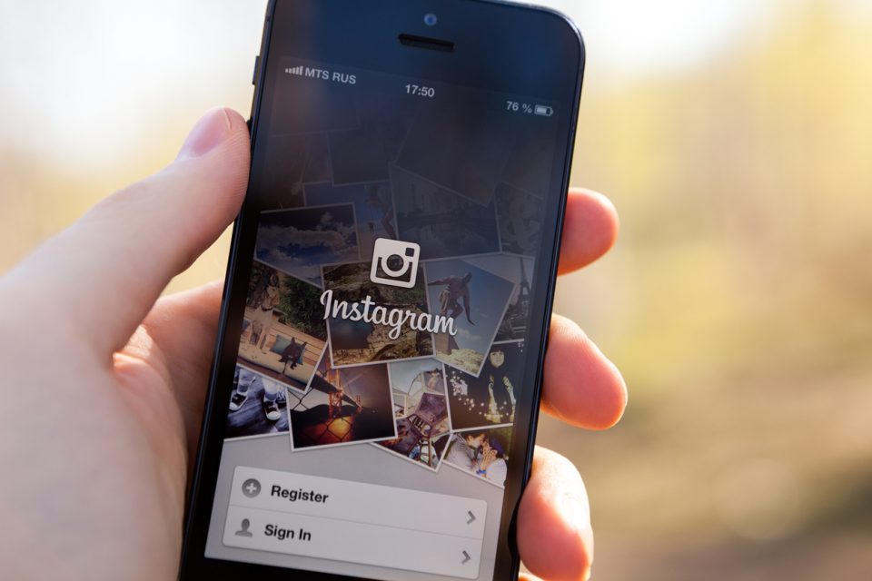 Instagram on iPhone 5