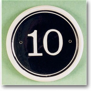 #10 sign - Strong Automotive